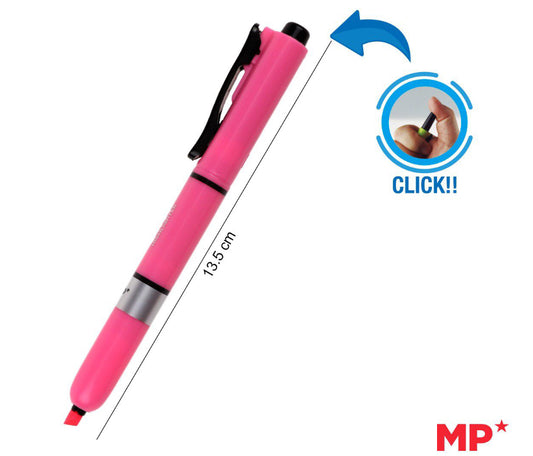 MP Evidenziatore a scatto fucsia