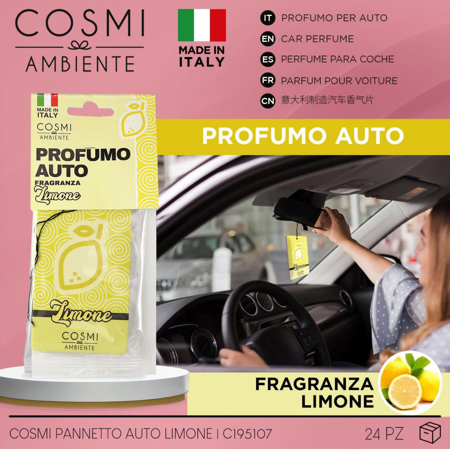 Cosmi profumo fragranza limone