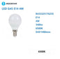 LED G45 E14 4w 6500k