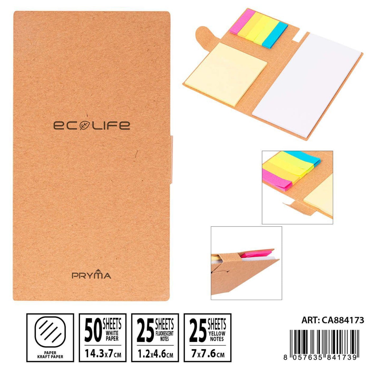 PRYMA memostick book cop.morbida 15x8x1cm