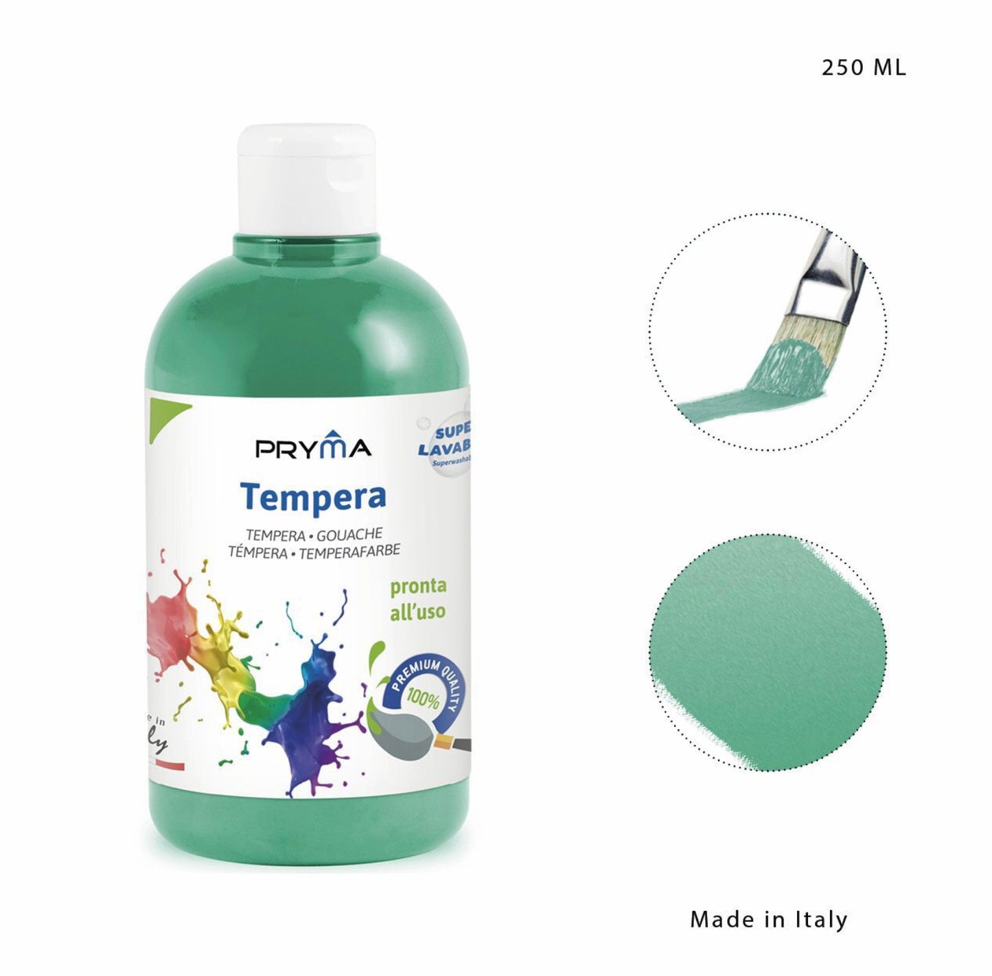 PRYMA tempera 250 ml VERDE