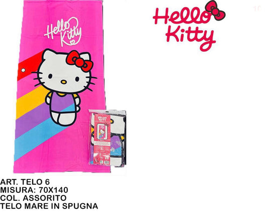 TELO mare in spugna HELLO KITTY 70x149cm