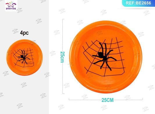HALLOWEEN piatto di carta  25cm 6pz