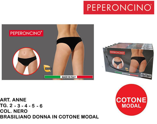 PEPERONCINO brasiliano donna in cotone art.anne