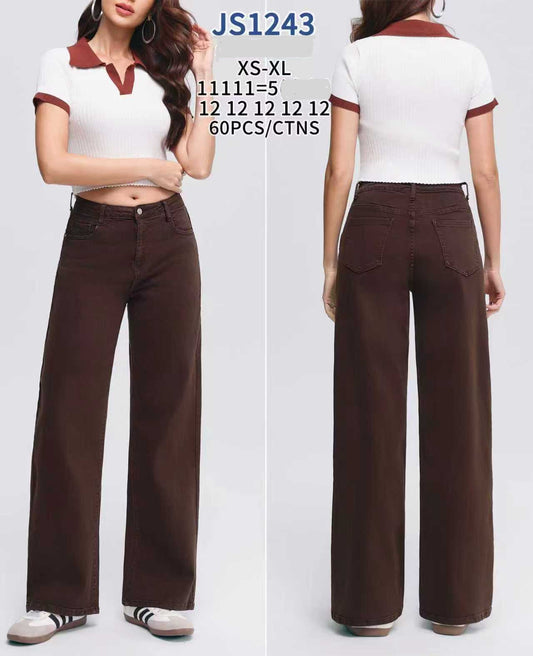 PANTALONE jeans a palazzo JS1243