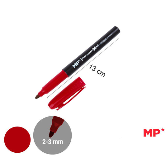 MP Pennarello indelebile 2/3mm rosso