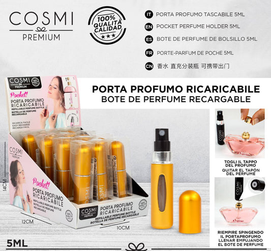 COSMI porta frofumo ricaricabile 5ml