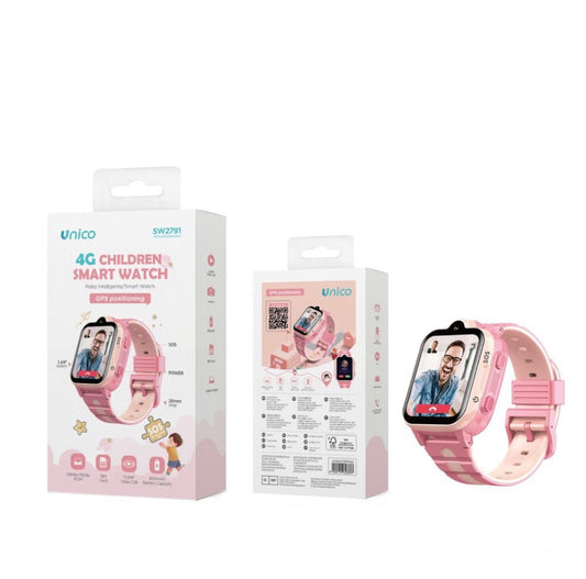UNICO orologio GPS con SMART WATCH per bambini da1,69 po  rosa SW2791