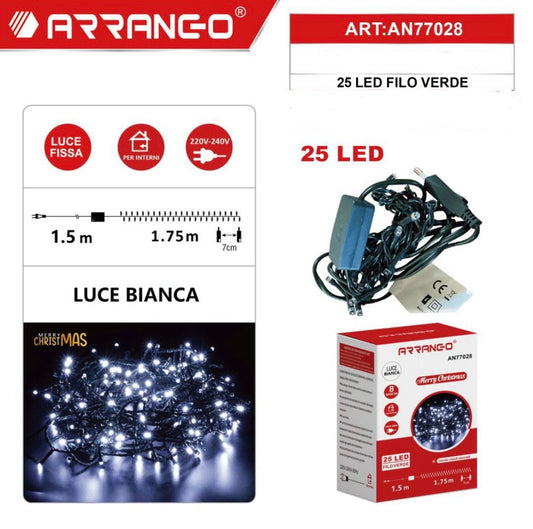 ARRANGO 25 LEDvfilo verde