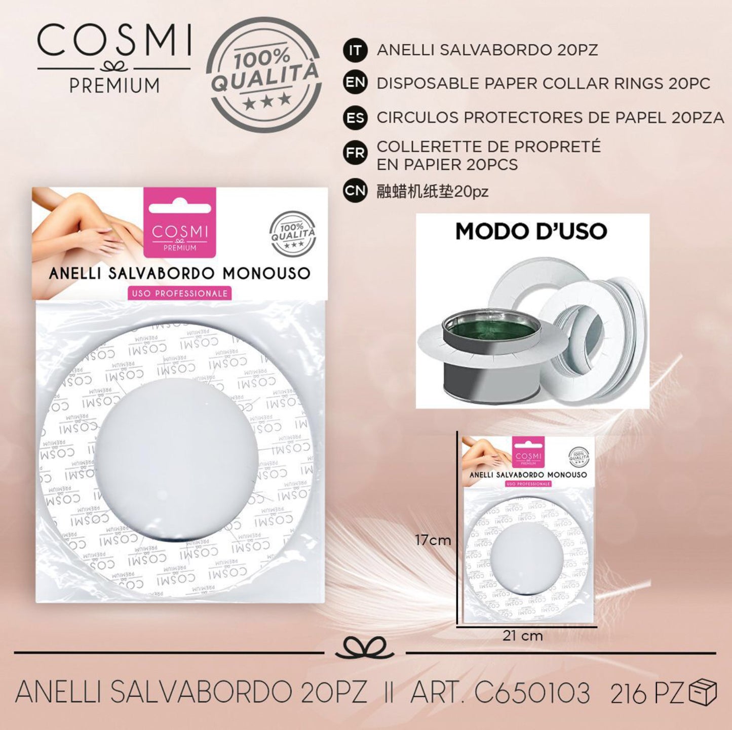 COSMI anelli salvabordo monouso