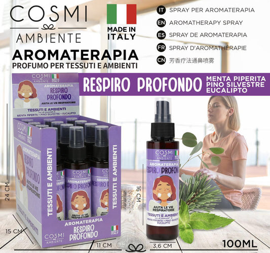 COSMI spray aromaterapia resipiro profondo 100ml