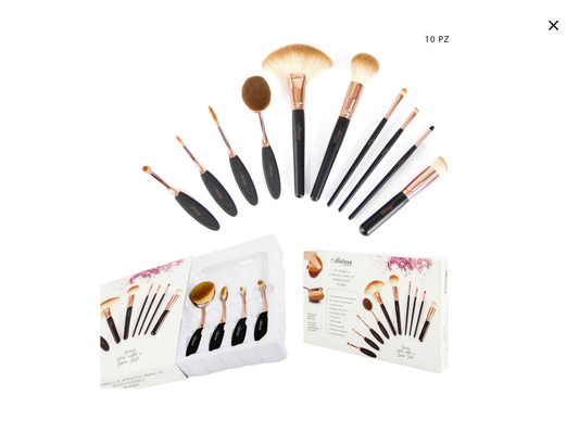 MELISSA Set pennelli 10 pz Make up