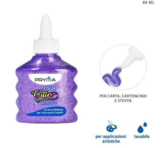 PRYMA colla glitter VIOLA