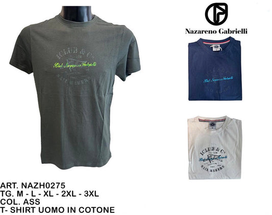 T-SHIRT uomo ZAZARENO GABRIELLI NAZH0275