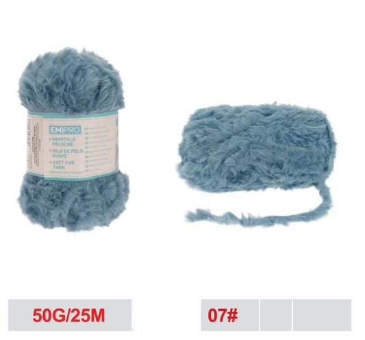 EMI gomitolo peluche 50g/25m 07#