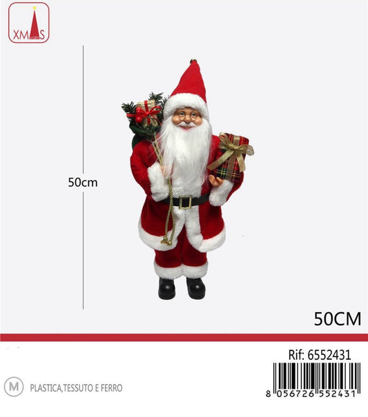 NATALIZIA babbo natale 50cm