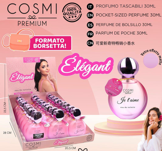 COSMI profumo tascabile Elegant "je aime"