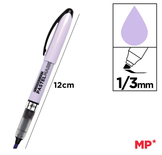 MP evidenziatore a penna pastel viola