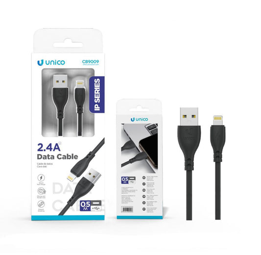 UNICO cavo iPhone 2.4A 0.5m CB9009