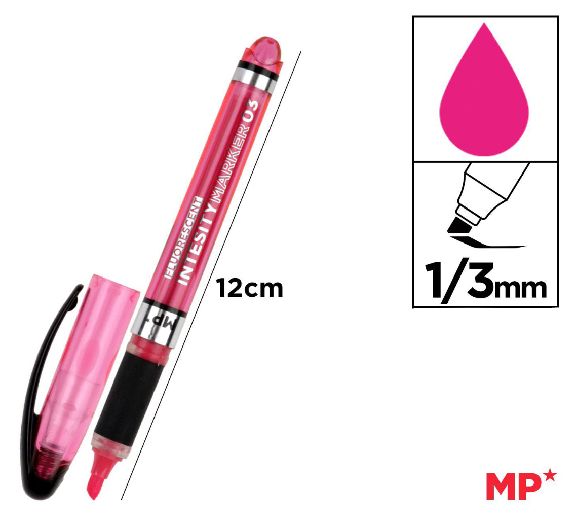 MP evidenziatore a penna fucsia