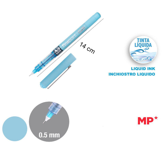 MP Penna X5 finepoint 0.5 azzurro