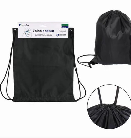 PRYMA zaino a sacco nero