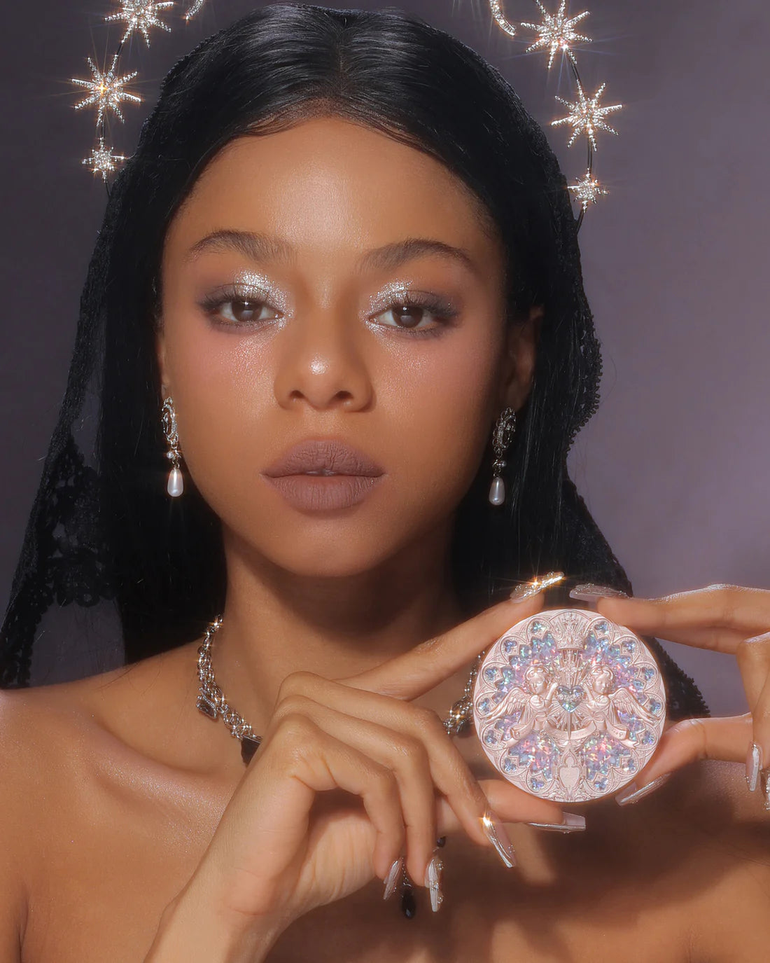 FLOWERKNOWS little angel embossed Highlighter 01